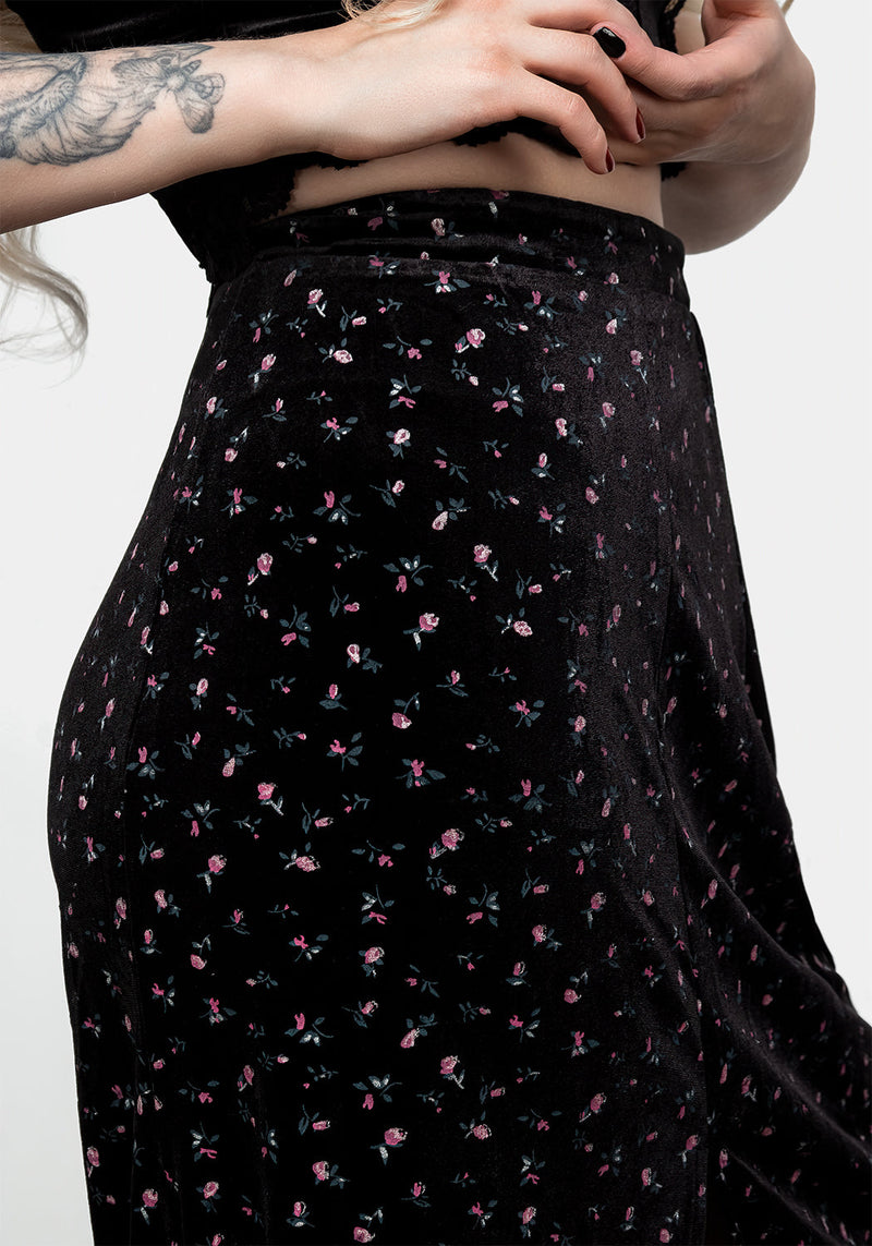Woe Midi Split Skirt