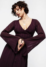 Enola Bell Sleeve Co-ord Wrap Top