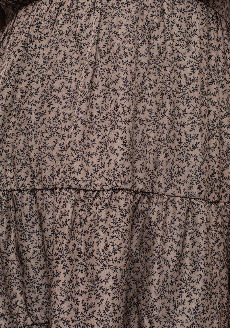 Meadowsweet Tiered Mini Dress