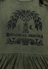 Obscura Graphic Print Mini Skater Dress