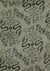 Dominion Schlange Druck Midi Rock