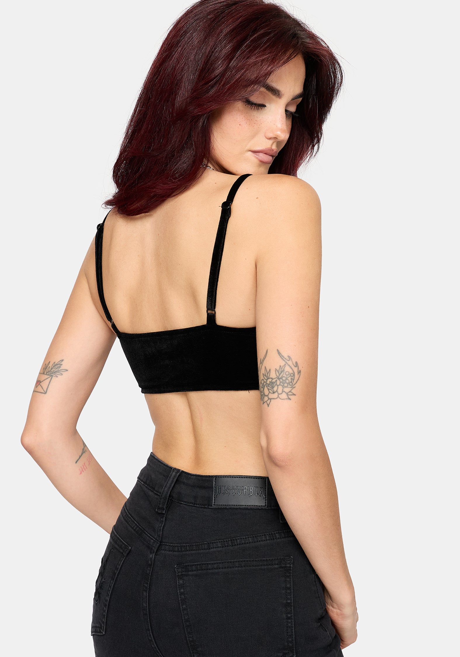 Unholy Velour Bralet