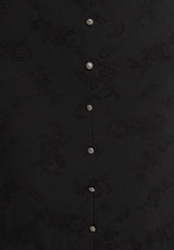 Medea Button Front Collared Midi Dress