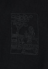 Mandrake Linen-Blend Embroidered Midi Dress