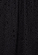 Euthymia Broderie Puff Sleeve Maxi Dress