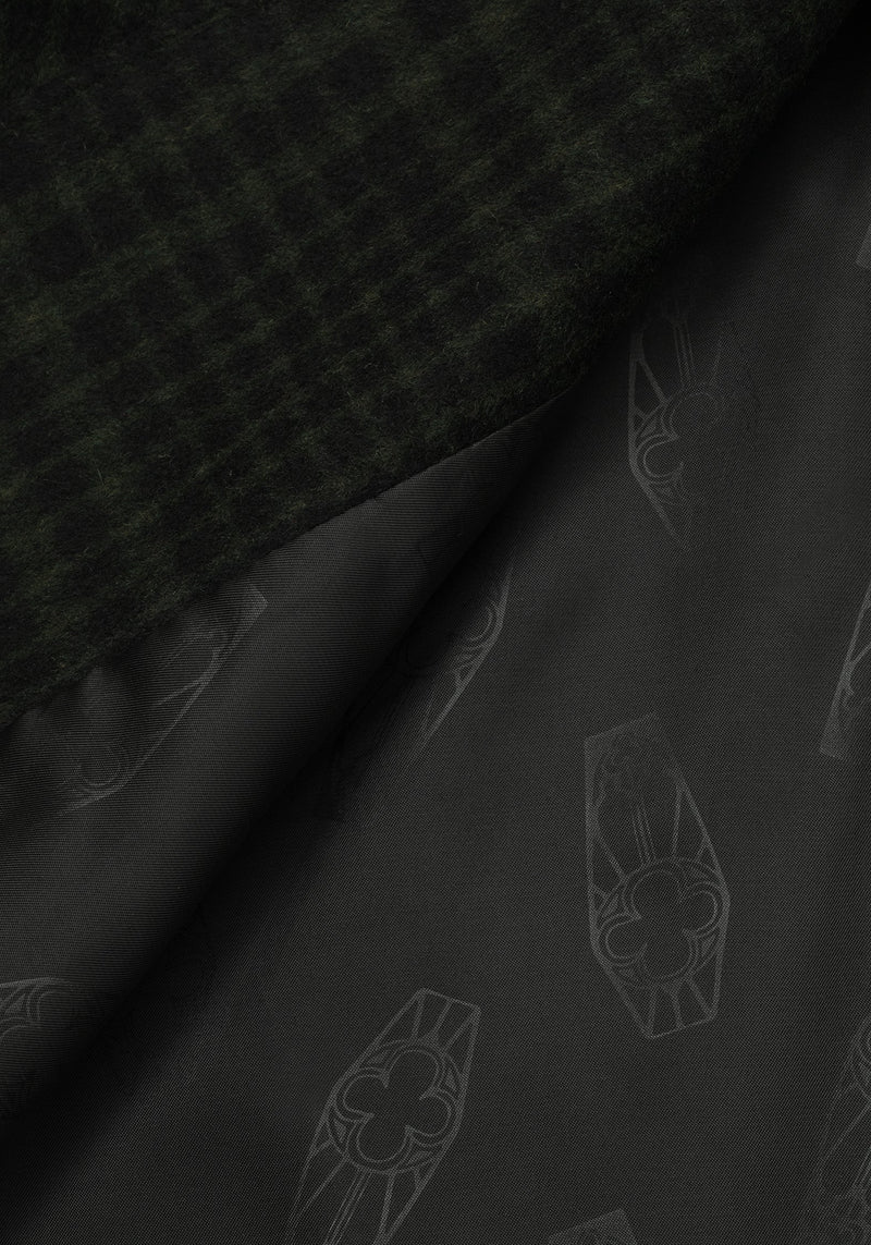 Jackdaw Check Wool Blend Duster Coat