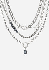 Leila Pearl Layered Necklace