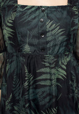Fernery Chiffon Mini Dress