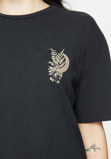 Gravity Cotton Snake Printed T-Shirt