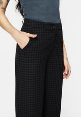 Ziggy Check Straight Leg Trousers