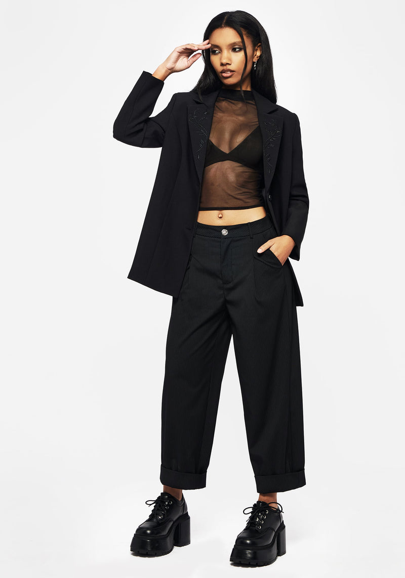 Funnelweb Embroidered Relaxed Blazer