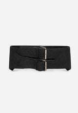 Apricity Paisley Debossed Waist Belt