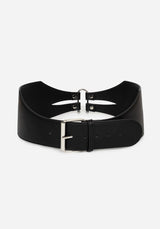 Chasm Oval Detail Waist Belt
