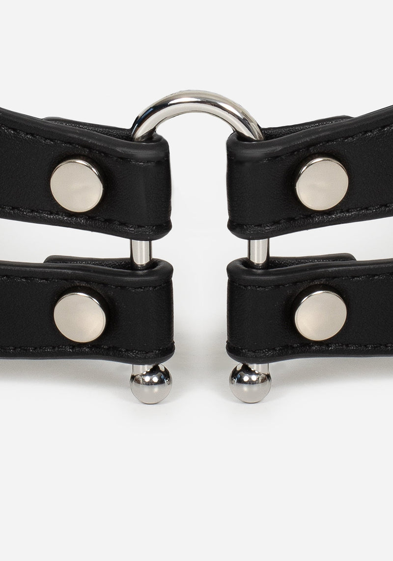 Chasm Oval Detail Waist Belt