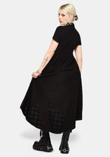 Nephra Tie Waist Midi Shirt Dress EU 34