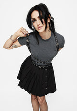 Rivet Eyelet Buckle Wrap Harness