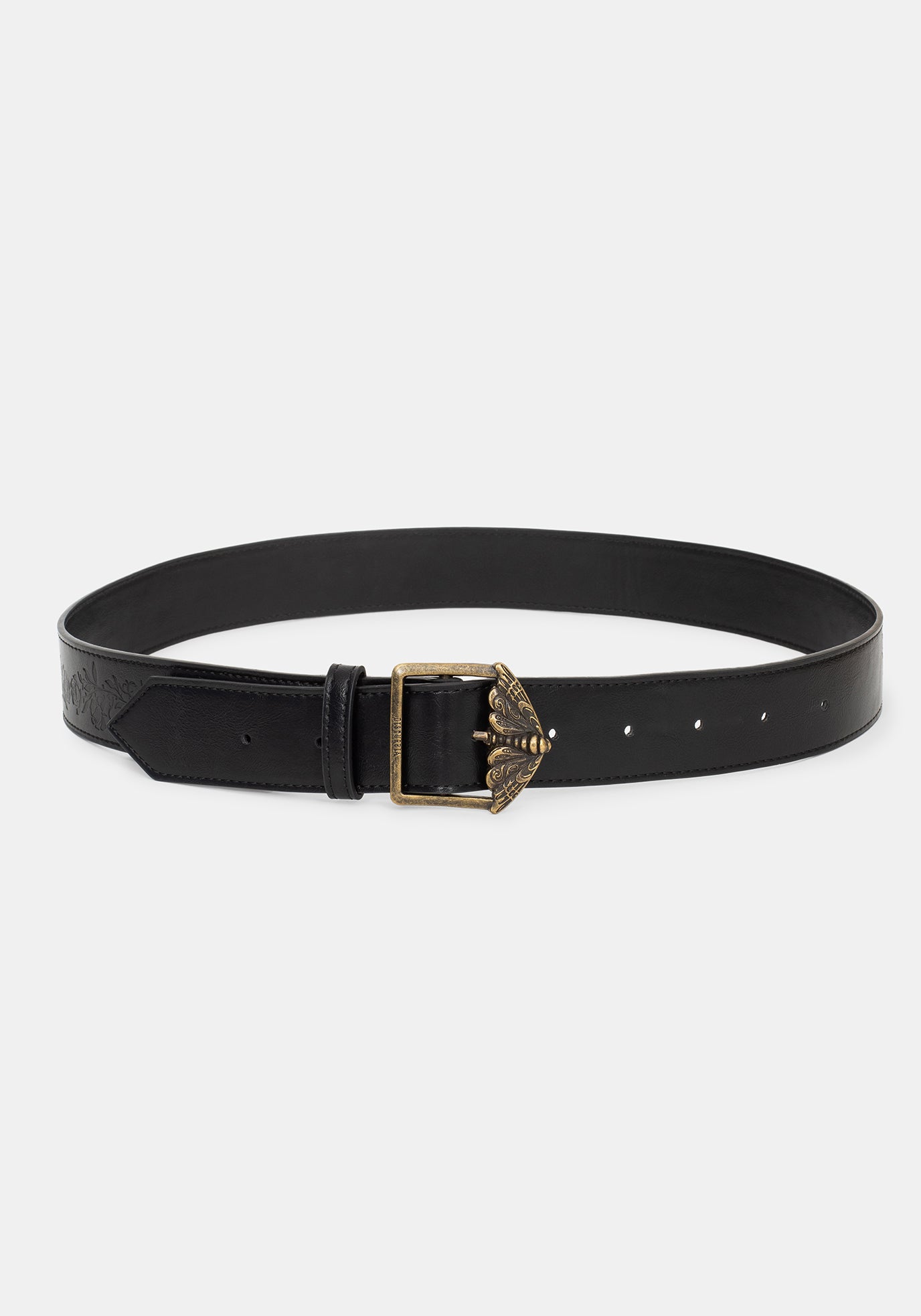 Rosamoth Debossed Buckle Belt