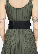 Nyx Faux Suede Leather Waist Belt