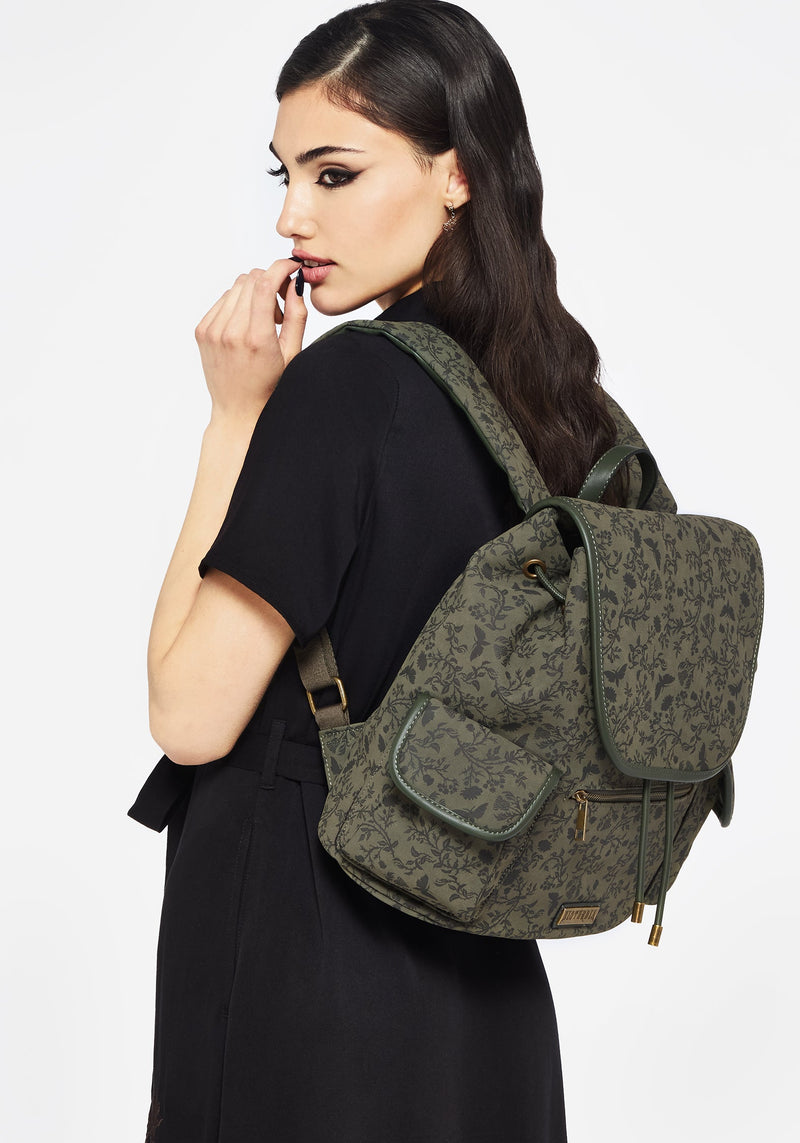 Morgana Printed Backpack