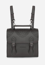 Esther Debossed Satchel Backpack