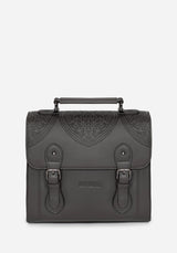 Esther Debossed Satchel Backpack