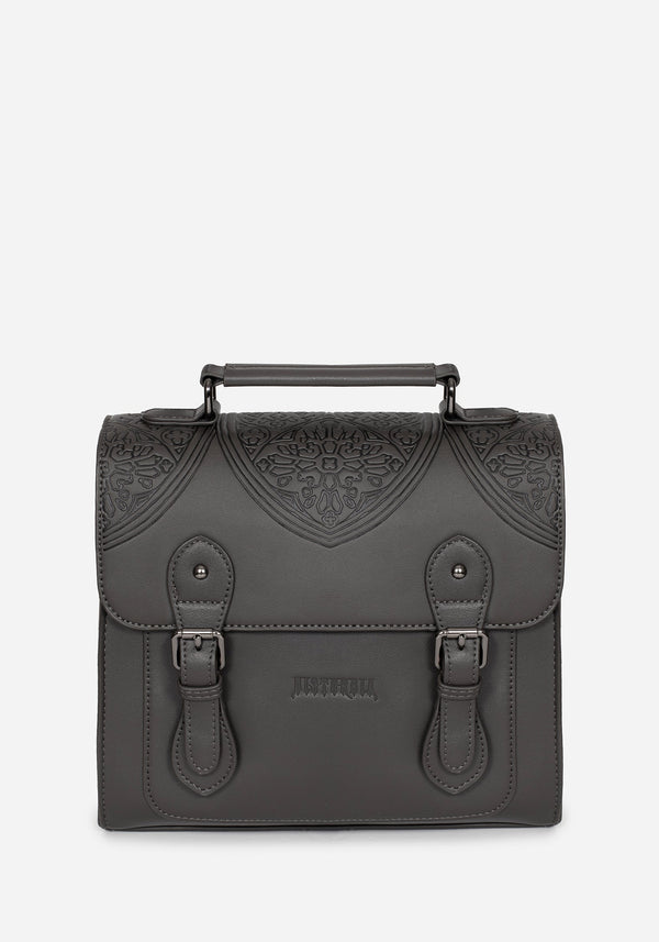 Esther Debossed Satchel Backpack