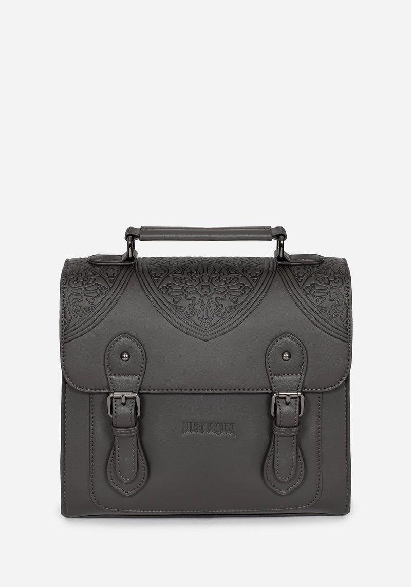 Esther Debossed Satchel Backpack