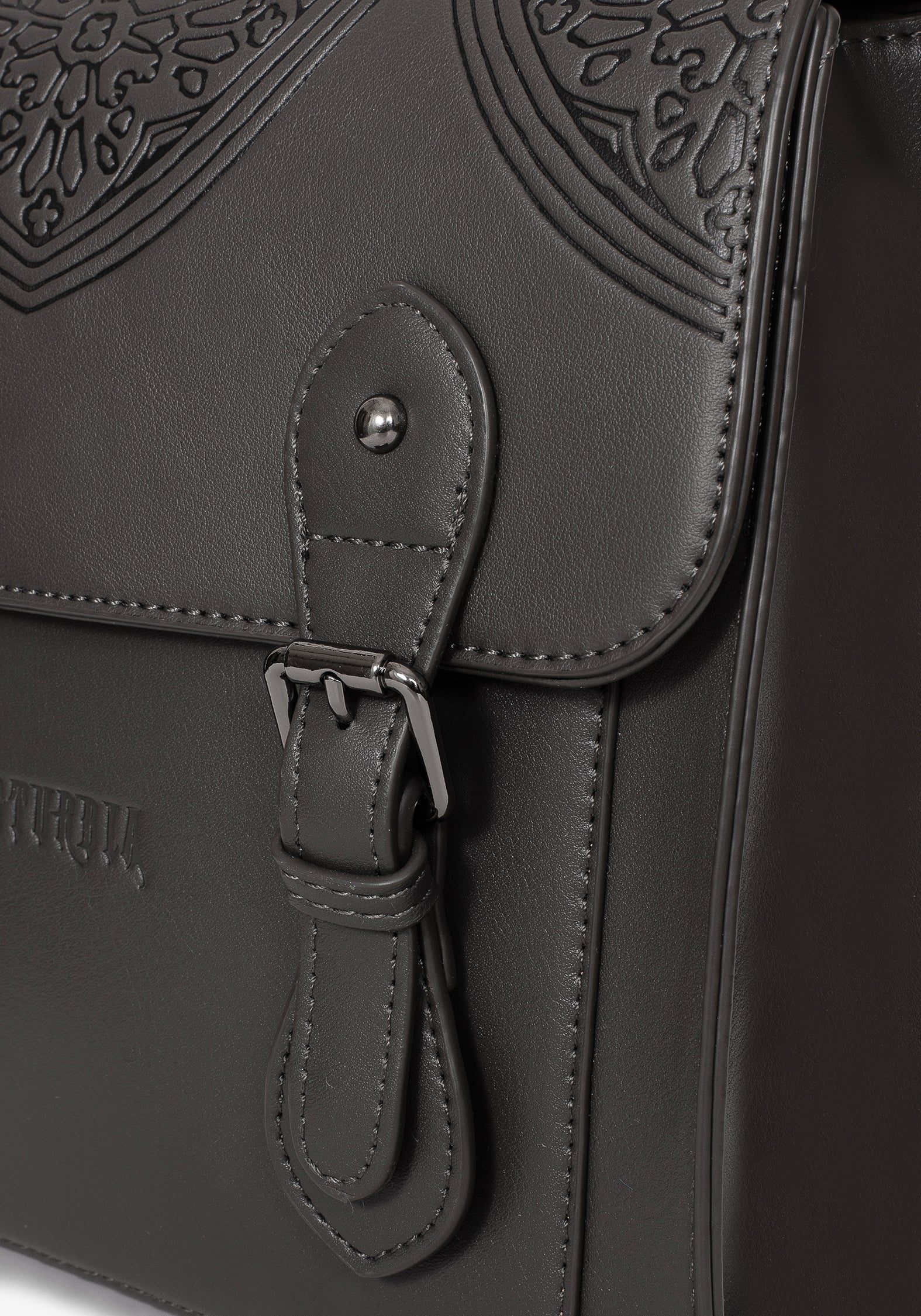 Esther Debossed Satchel Backpack