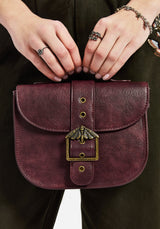 Rosamoth Buckle Crossbody Satchel Bag