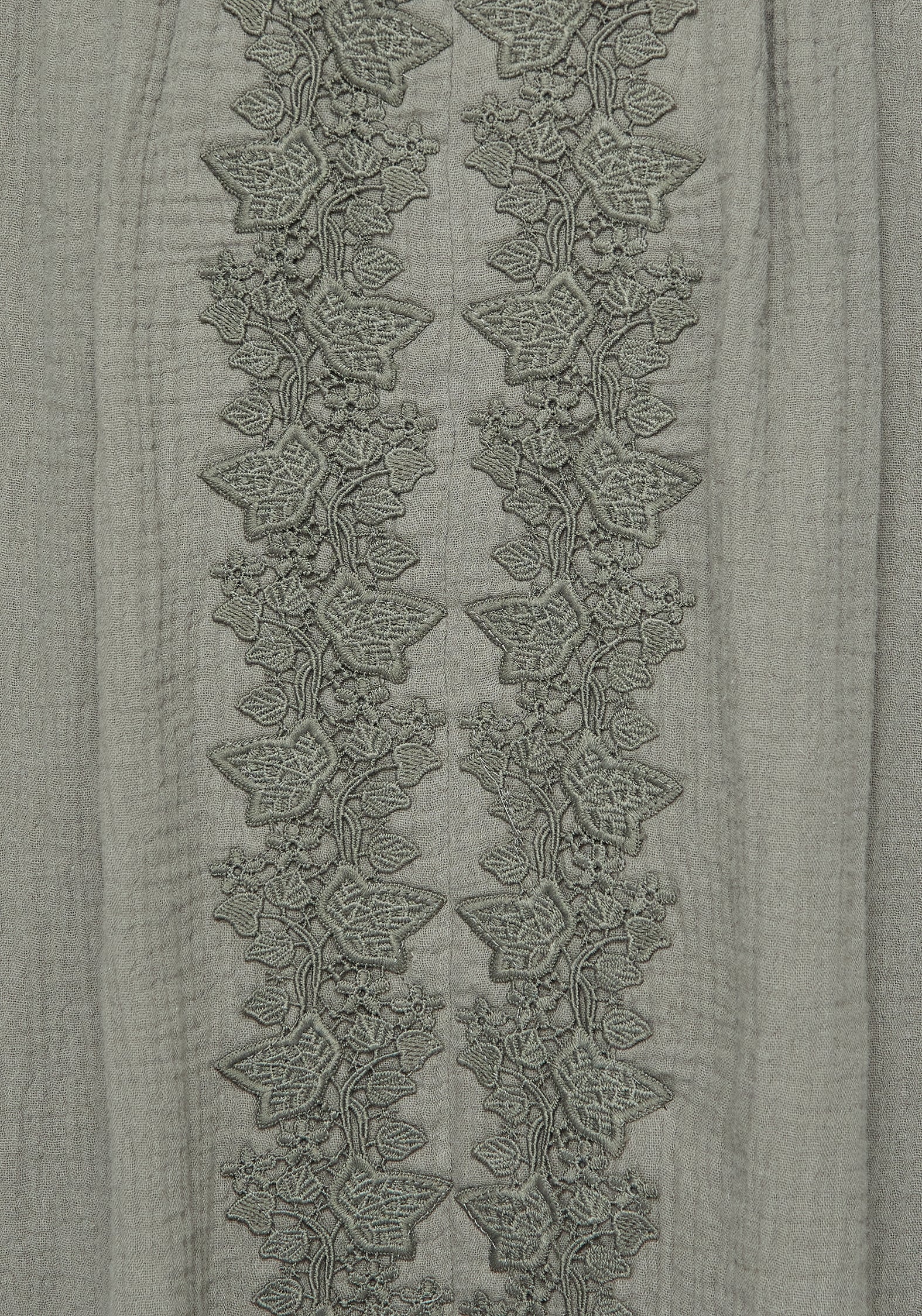 Alder Cotton Ivy Detail Midi Skirt