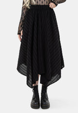 Blythe Handkerchief Hem Midaxi Skirt