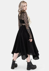 Blythe Handkerchief Hem Midaxi Skirt