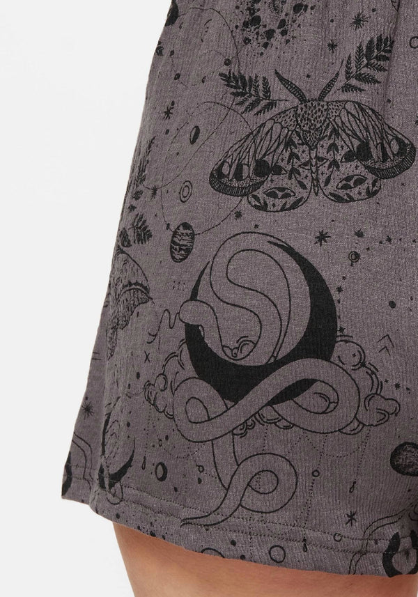 Bliss Cotton Printed Pyjama Shorts