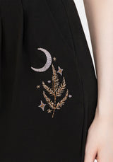 Lucia Firefly Embroidered Pleated Trousers