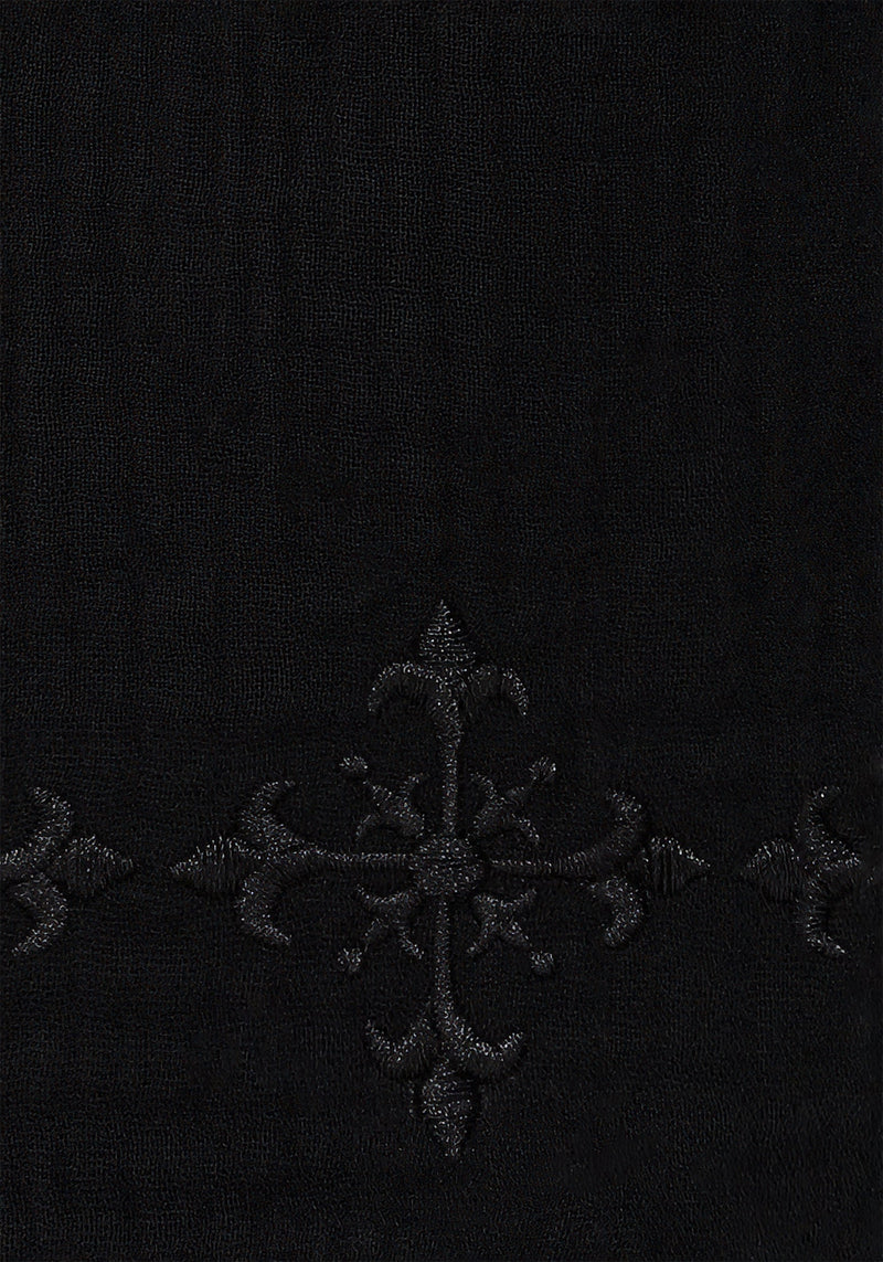 Damara Embroidered Cotton Culottes