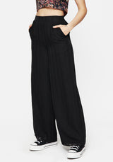 Tabitha Wide Leg Check Trousers