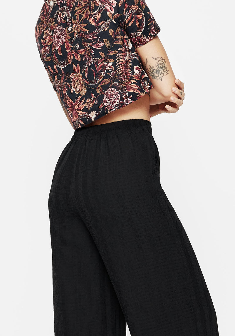 Tabitha Wide Leg Check Trousers
