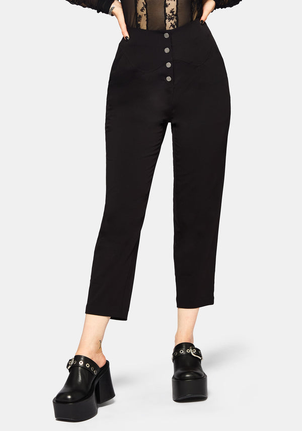 Venere Shaped Waistband Tapered Trouser