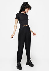 Chloris Embroidered Waist Balloon Trouser