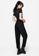 Chloris Embroidered Waist Balloon Trouser