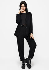 Chloris Embroidered Waist Balloon Trouser