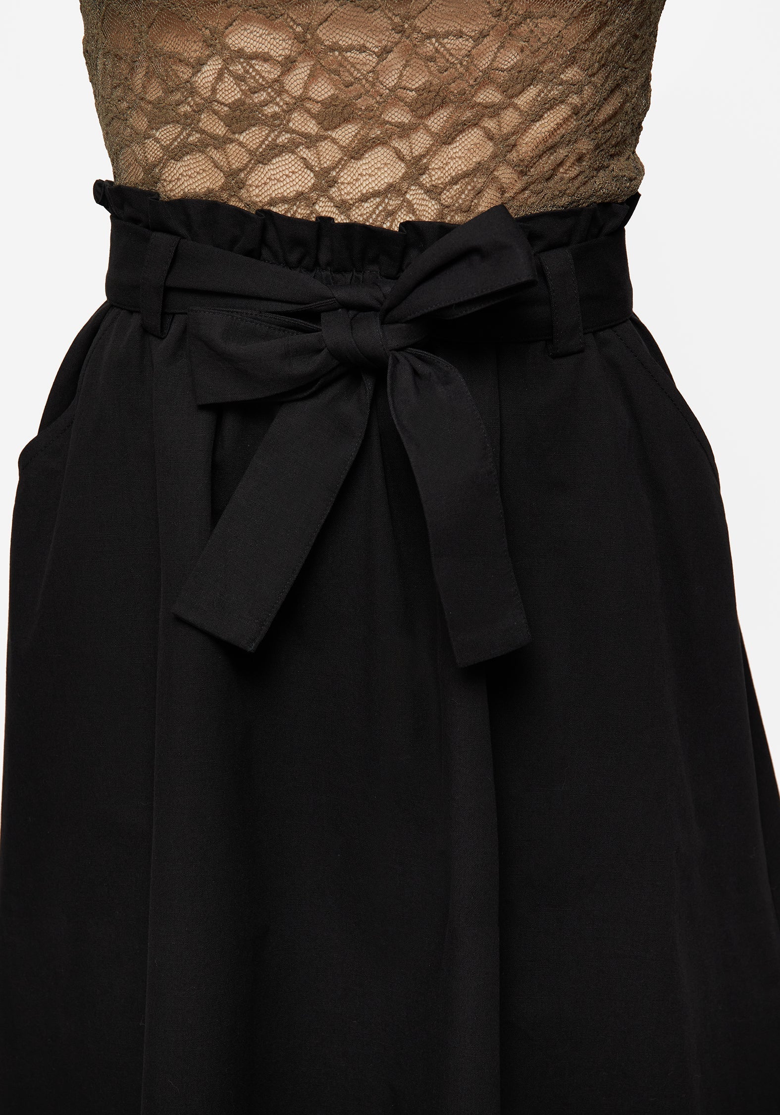Disturbia | Strega Tie Belt Midaxi Skirt | Skirts