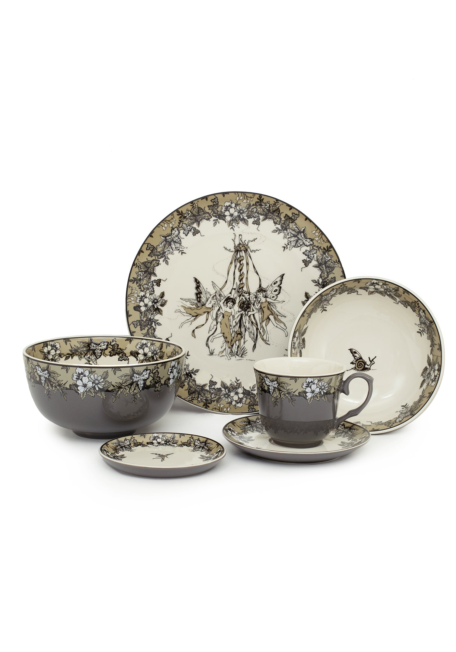 Maypole Pasta Bowl (2 Piece Set)