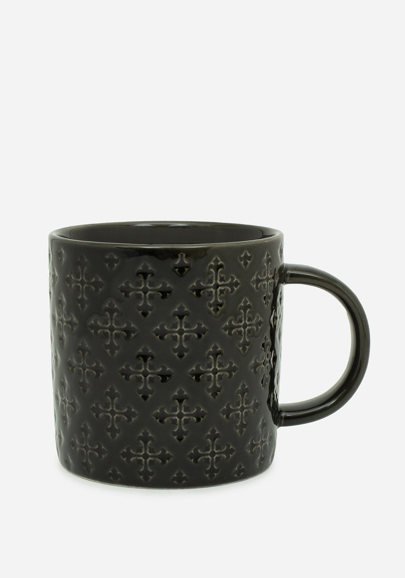 Crux Debossed Ombre Mug (4 Piece Set)