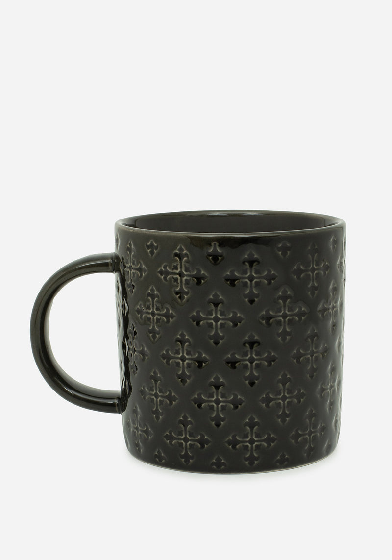 Crux Debossed Ombre Mug (4 Piece Set)