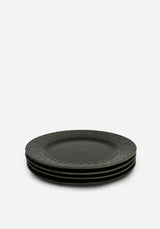 Crux Debossed Ombre Side Plate (4 Piece Set)
