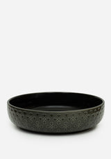 Crux Debossed Ombre Pasta Bowl (4 Piece Set)