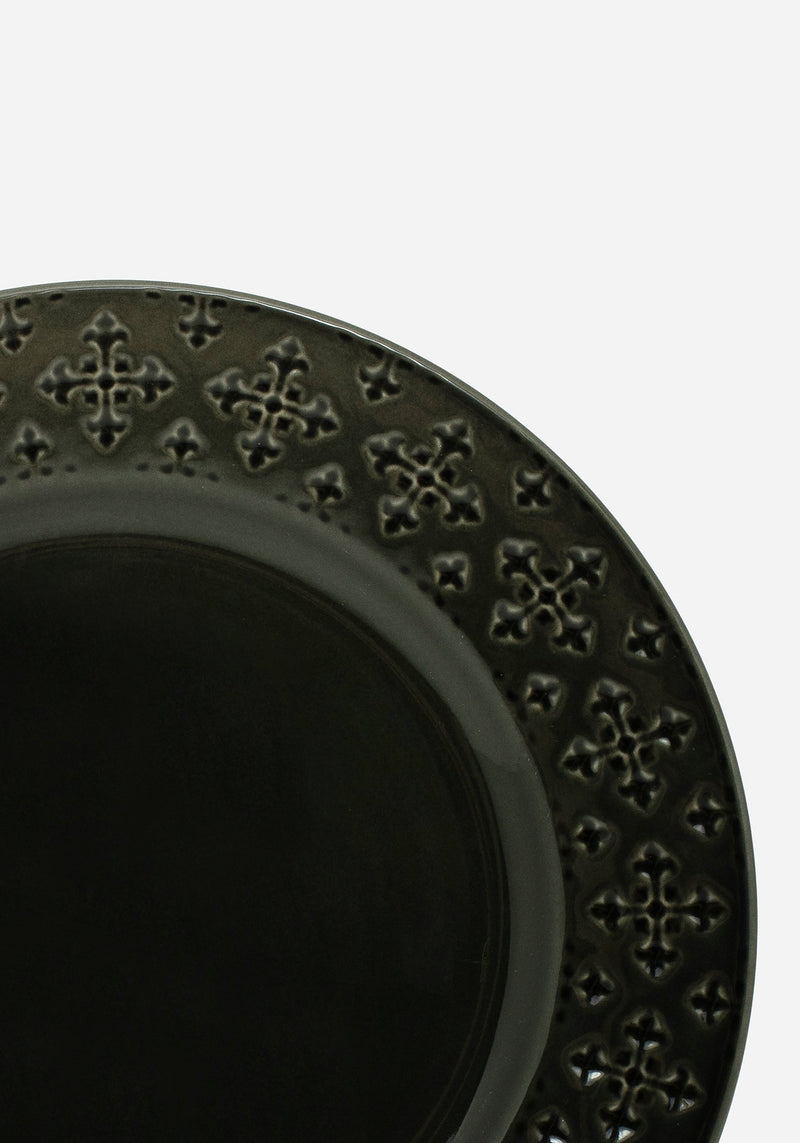 Crux Debossed Ombre Side Plate (4 Piece Set)