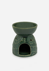 Rosethorn Floral Embossed Tealight Scented Oil Burner