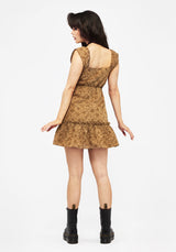 Amelia Floral Print Tiered Mini Dress